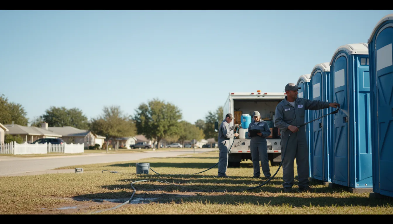 Long-Term Portable Toilet Rental in Welsh, LA near me